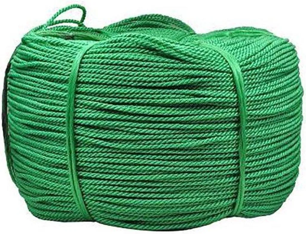 Lien en jute vert 100m pour bouquets de fleurs et paquets cadeaux DIY