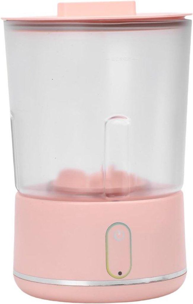Mini-Wasmaschine für Unterwäsche, Socken und Babykleidung, drahtlose intelligente Waschmaschine mit USB-Ladegerät für Reisen und zu Hause (Rosa)