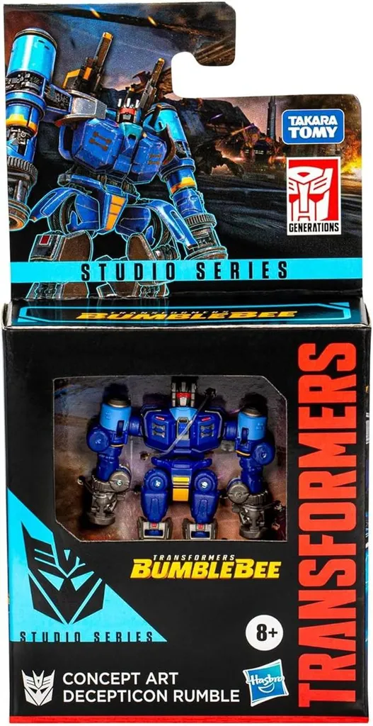 Figurine Transformers Rumble Studio Series Core : Le Détail Miniaturisé - 4