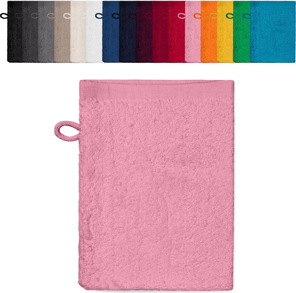 Waschhandschuh 15x21 cm Waschlappen 100% Baumwolle, Farbe: Produktbild 2