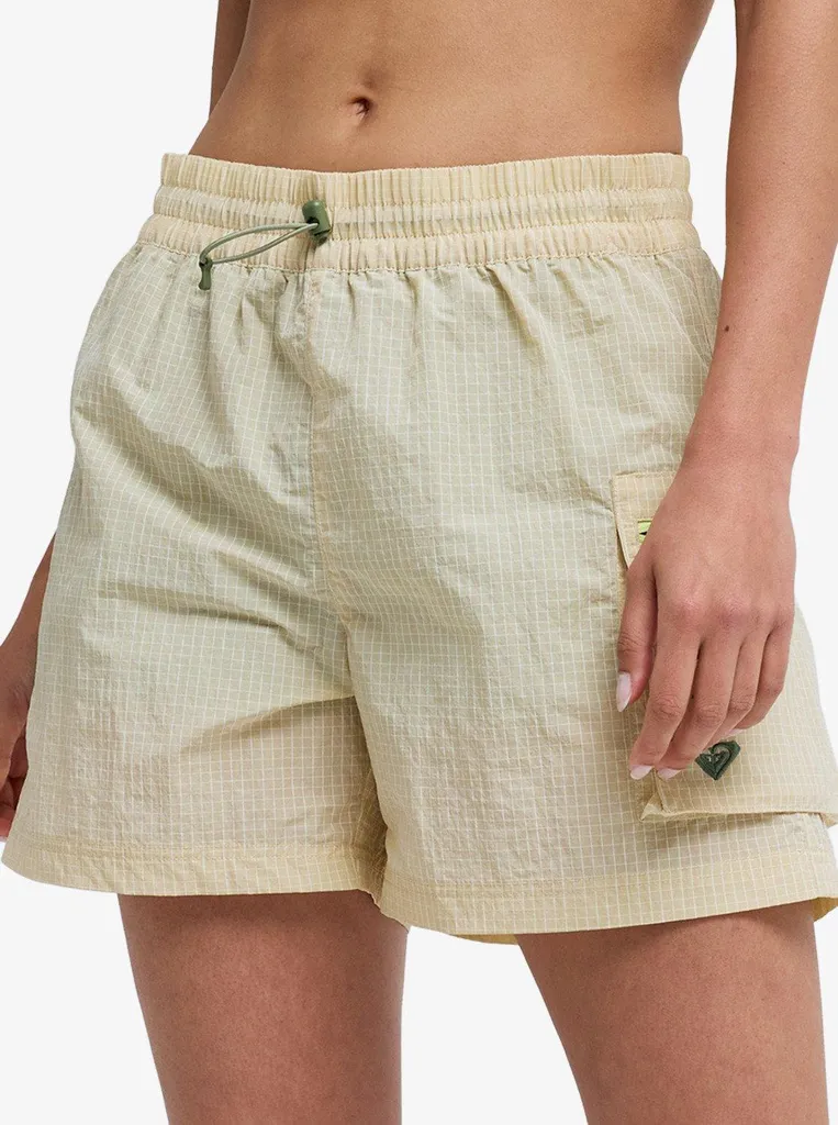 Short de Course à Pied Femme Roxy Boundless Spirit 2 Gris Pebble XS