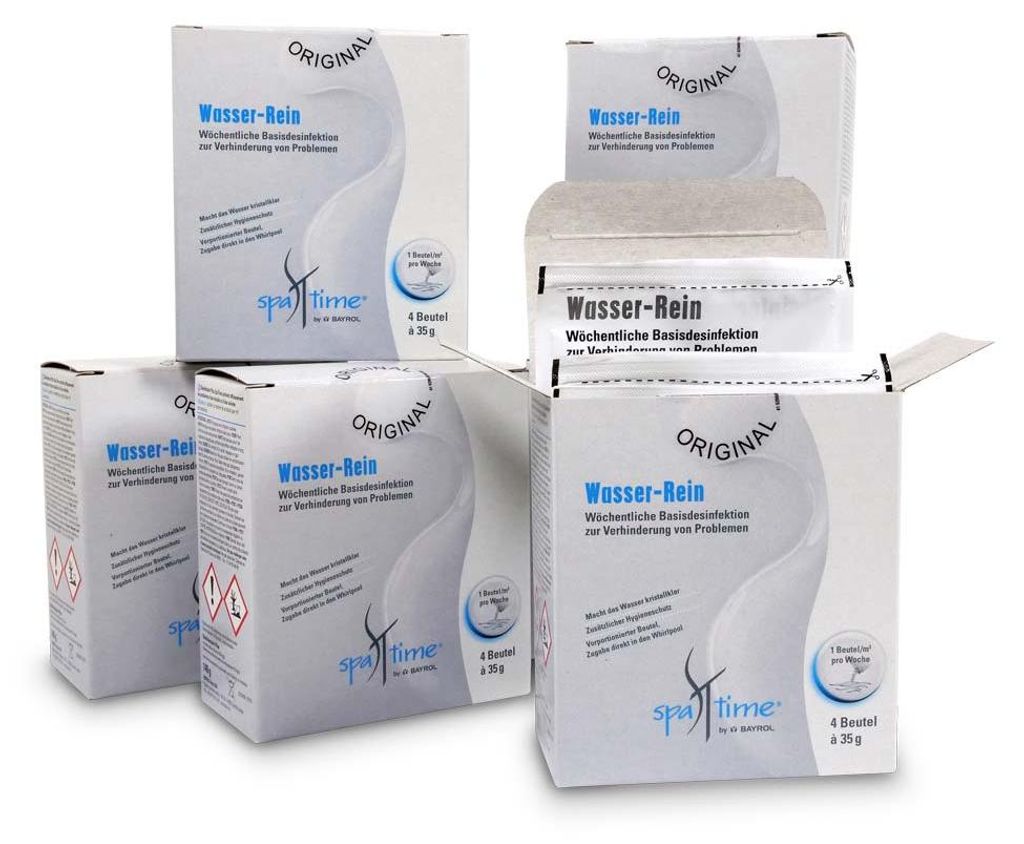 6x SpaTime Wasser-Rein 0,14 kg Produktbild 