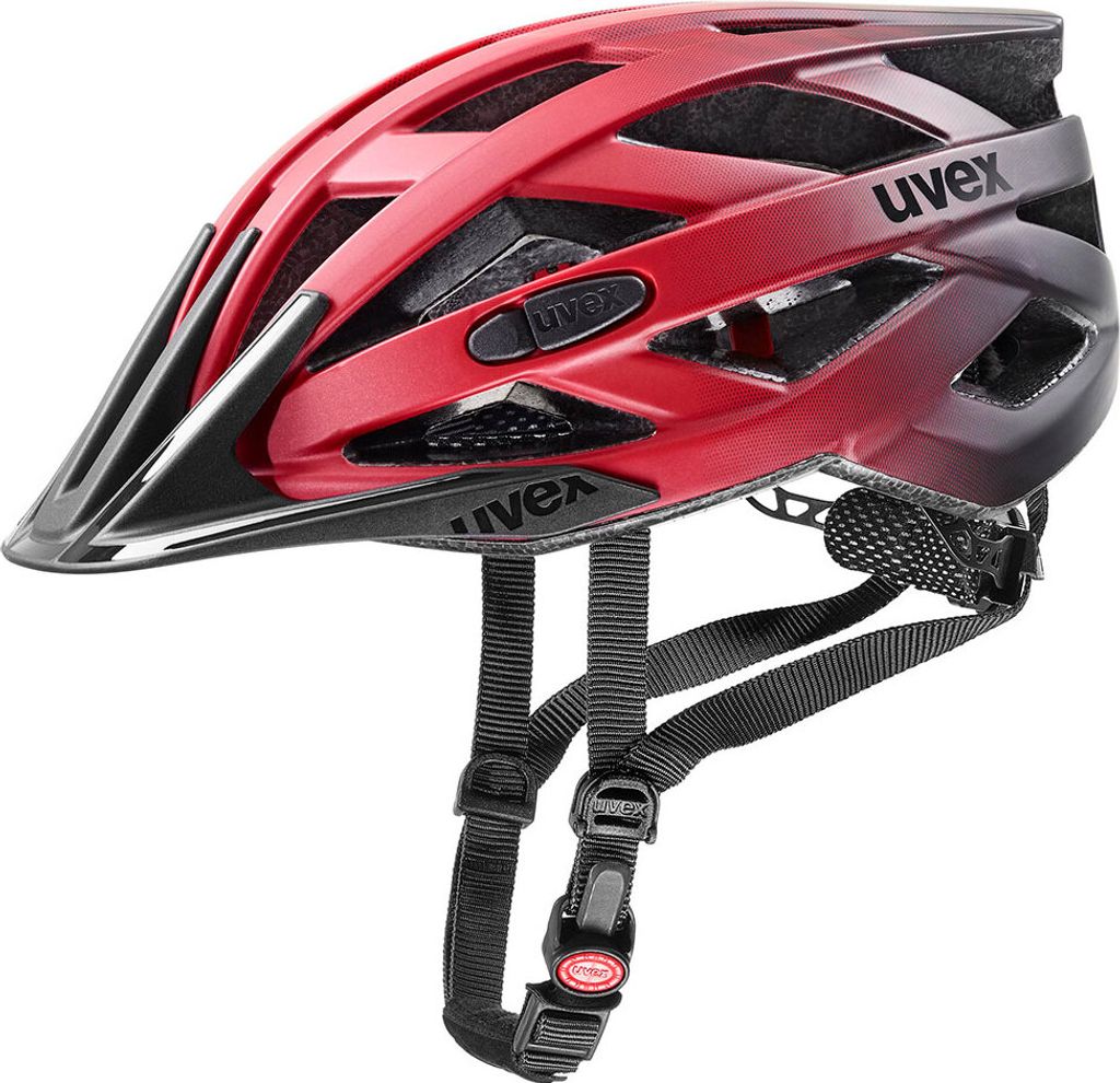 Uvex Fahrradhelm Helm Schutz uvex i vo cc Leichter Allround Helm für Damen Herren individuell anpassbar