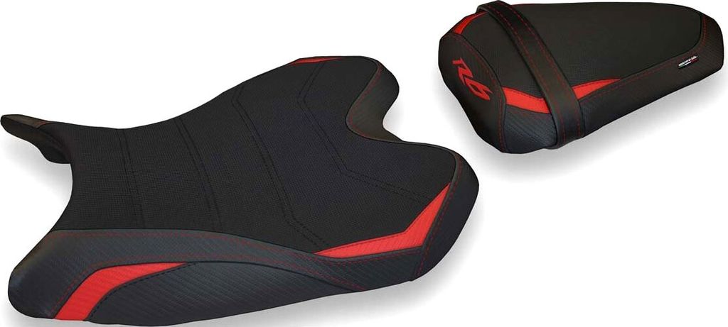 Sitzbezug Passavia 1 Comfort 6RD mit logo für YAMAHA r6