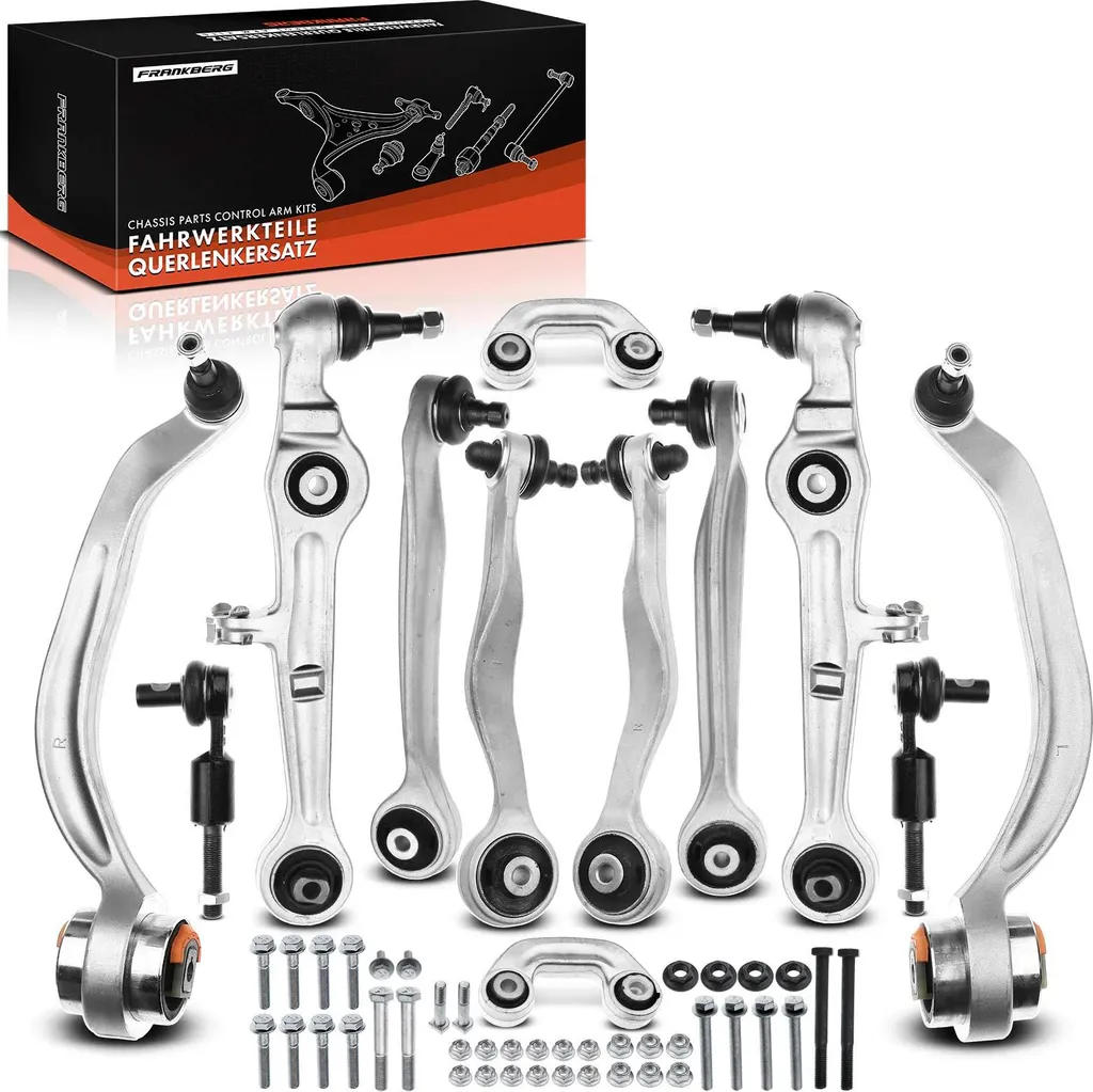 Frankberg Kit Bras de Suspension Avant pour Audi A4 Avant B6 B7 2000-2008