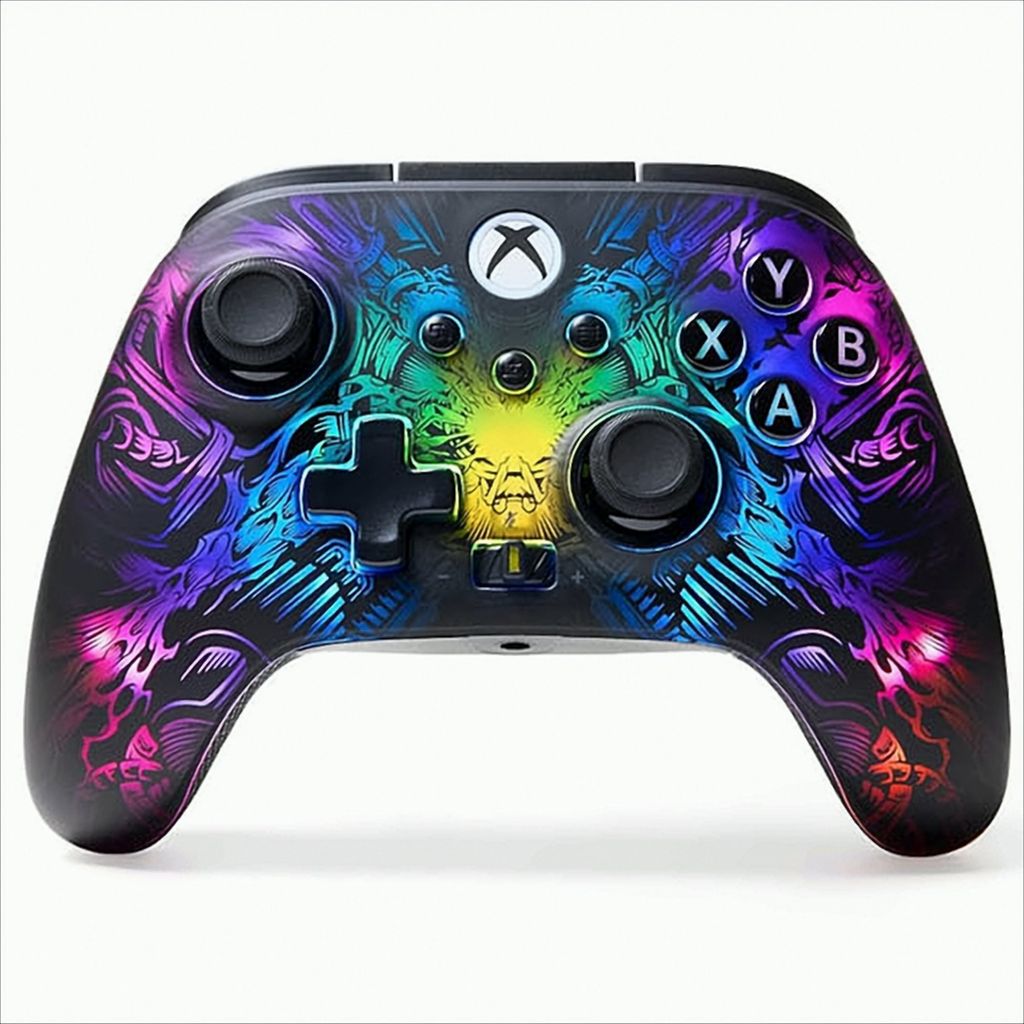 PowerA Fusion Pro Wireless Controller für Xbox mit Lumectra, Farbe:Schwarz