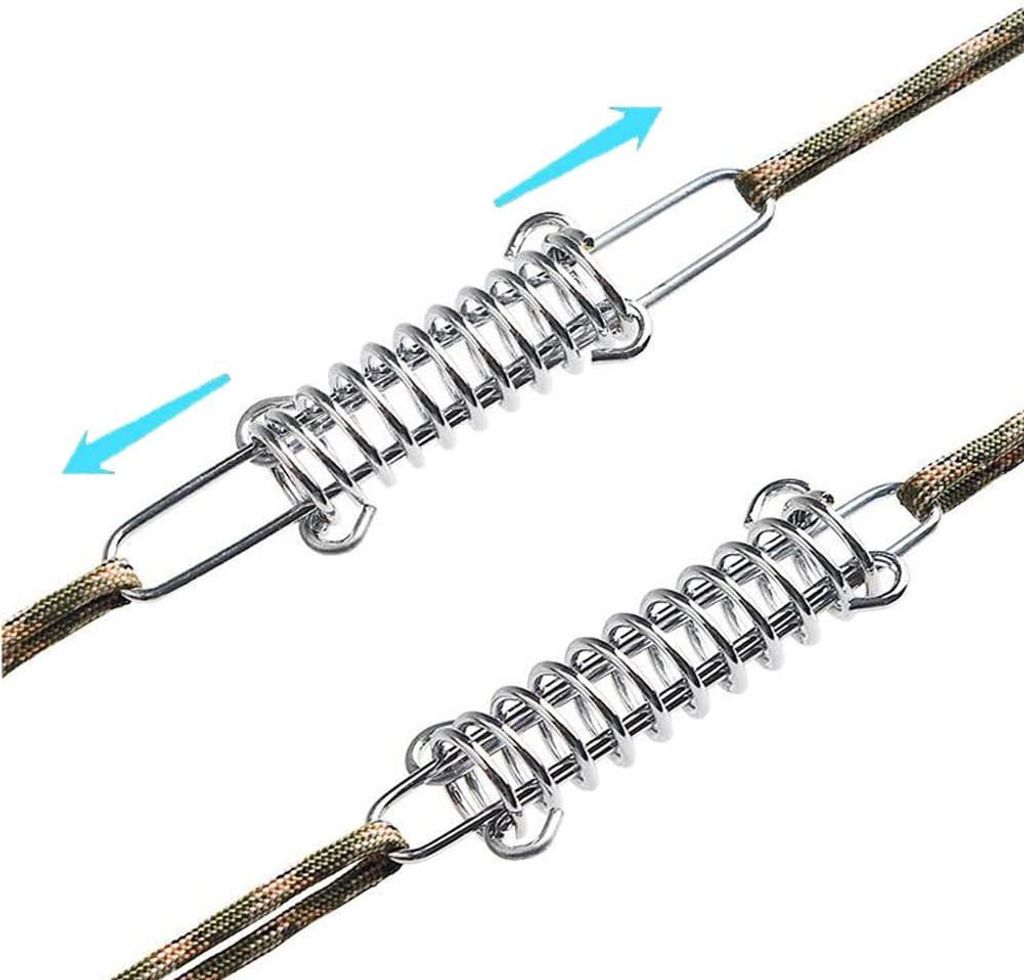 Spanfedern Set von 10 - Robuste Zugfedern für Camping, Zelte und Outdoor-Befestigungen