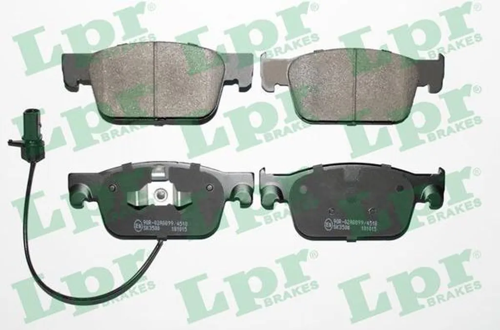 Plaquettes de frein LPR 05P2038 pour Audi A4 8W et A5 F5 OE 8W0698151AG