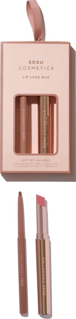SOSU COSMETICS Lip Luxe Duo Rosa 2 Stück