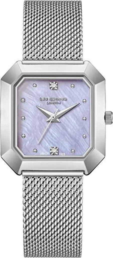 Lee Cooper LC08027.380 Orologio Donna Analogico Mesh Silver Viola