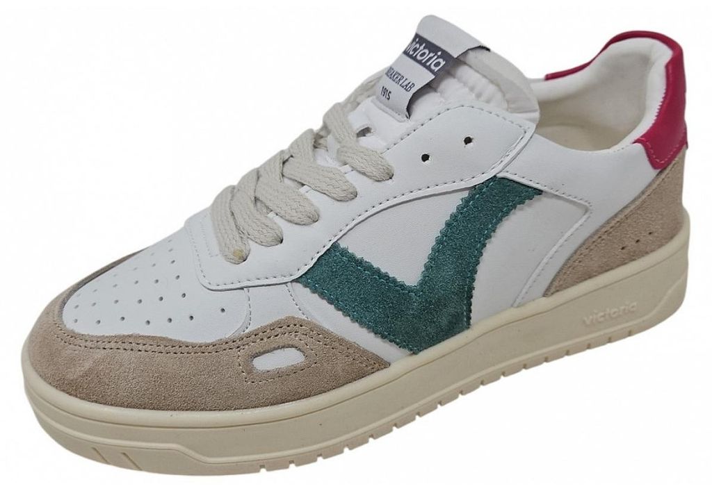 Victoria Seopul Efecto Piel Sneaker Beige