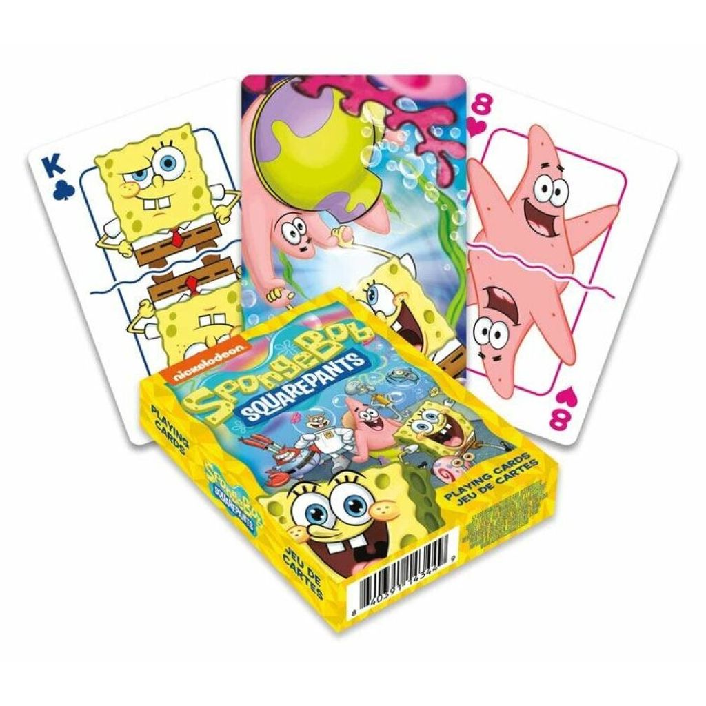 NMR52696 - Calco delle carte da gioco di SpongeBob Immagine del prodotto 
