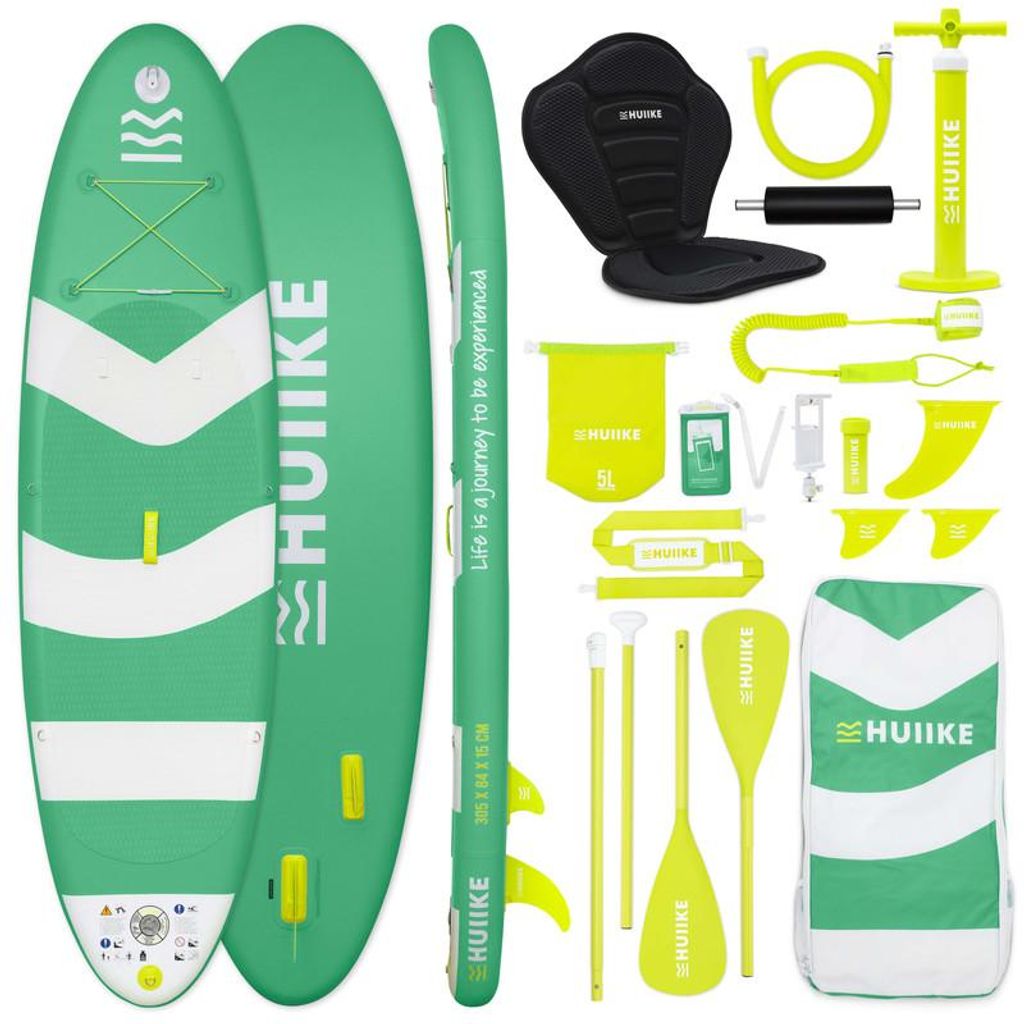 Paddle Gonflable Adulte 10’ Convertible en Kayak. Stand Up Image du produit 