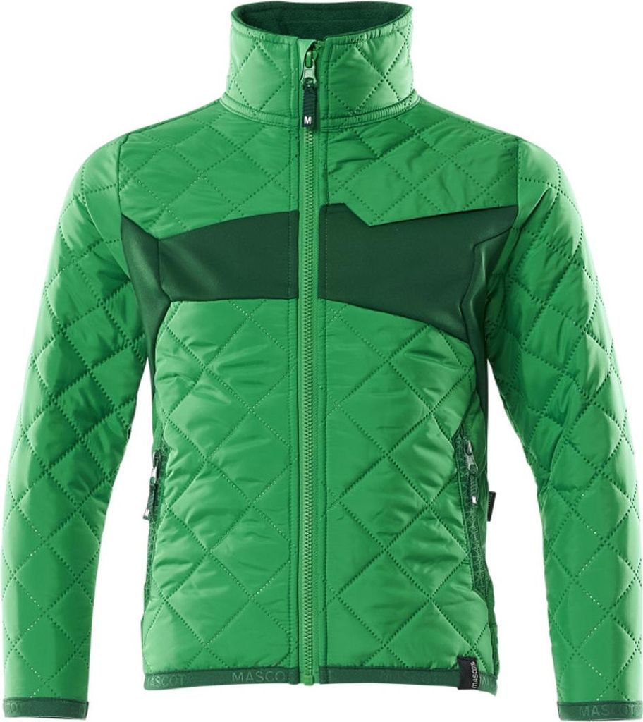 MASCOT Kinderjacke mit Steppoptik ACCELERATE 18915 grasgrün/grün Grün, 116