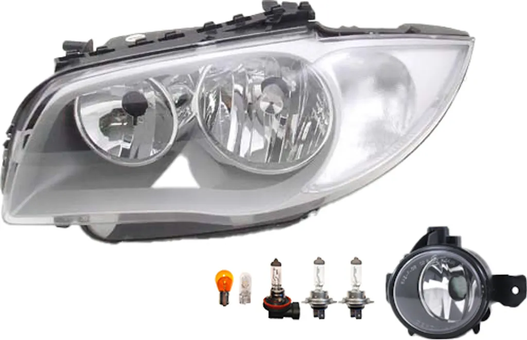 Kit Luci BMW 1 E87 E81 (04-07) Johns | Faro H7 + Fendinebbia Completo