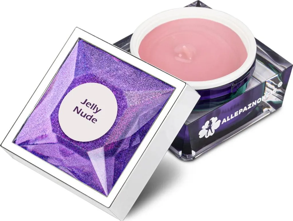 Gel ongle sans HEMA Jelly Nude Allepaznokcie contre les allergies