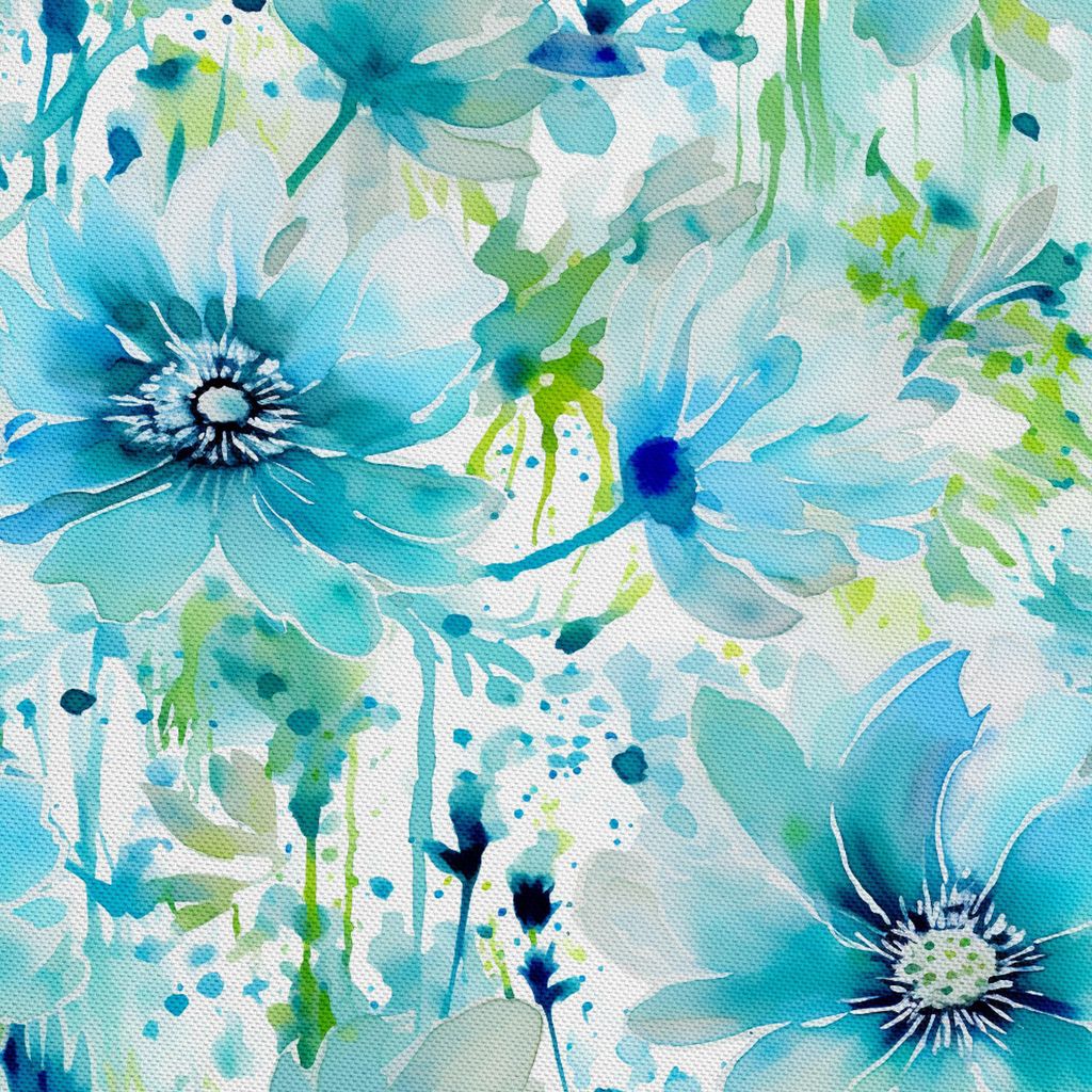 OUTDOOR DEKOSTOFFE OXFORD - Blumen- DX2047