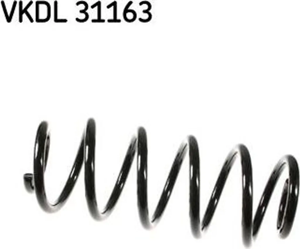 Ressort hélicoïdal avant SKF de rechange pour berline de type A4