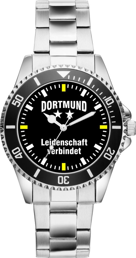 KIESENBERG Herrenuhr Armbanduhr Dortmund Geschenk Fan Produktbild 
