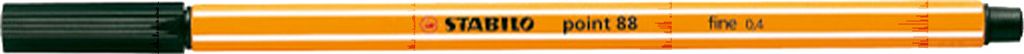 Fineliner - STABILO point 88 - Einzelstift - schwarz Produktbild 