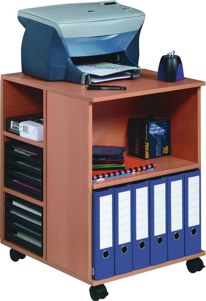 DURABLE Multifunktions-Wagen 74/59 offen 528x748x592mm Produktbild 