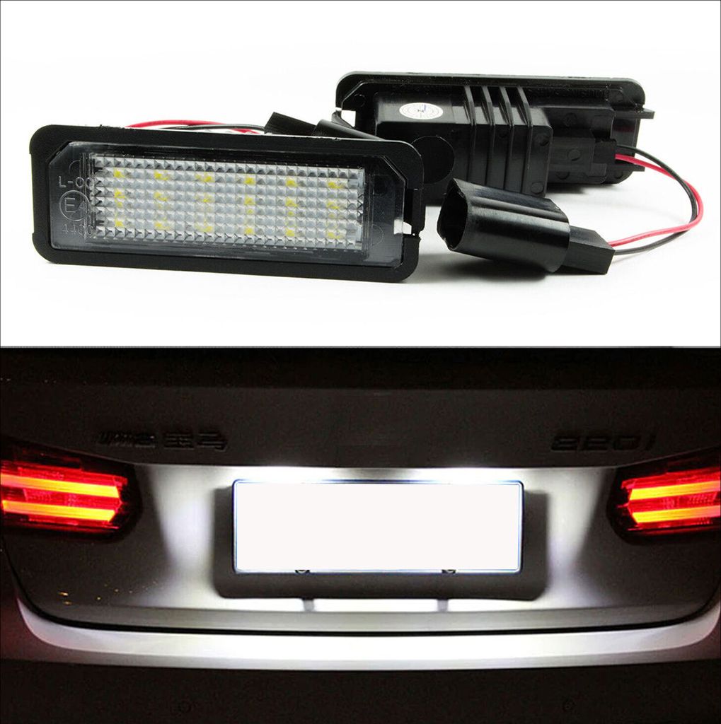 oświetlenie tablicy rejestracyjnej 2x LED PREMIUM do VW Zdjęcie produktu