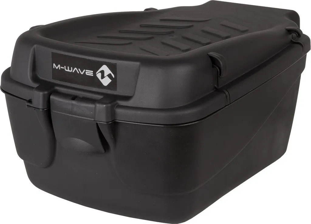 Panier Vélo Amovible 19L M-Wave Easy Box XL en Plastique Noir