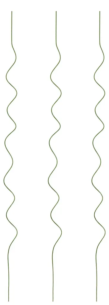 Tuteur spirale tomates 100 cm vert clair : fini les tiges cassées