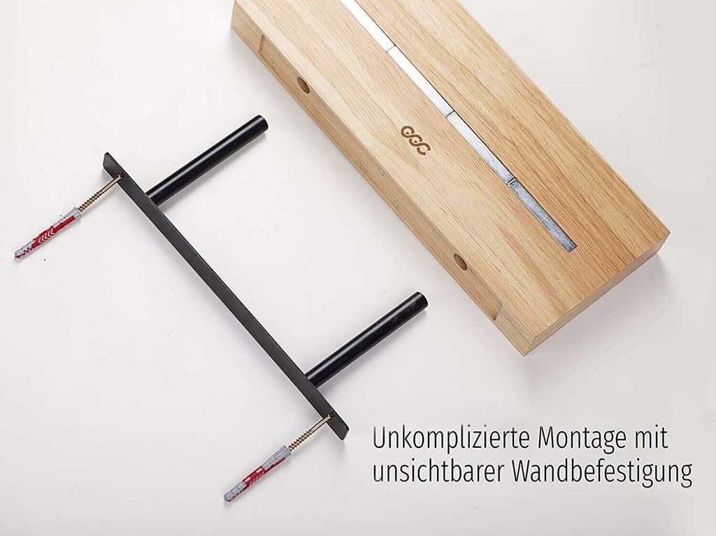 Schlüsselbrett mit Ablage Schlüsselhalter Magnetisch Flur Produktbild 3