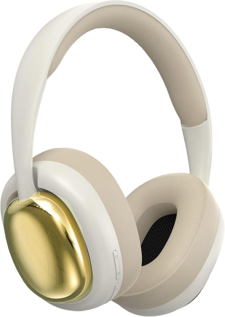 Kabellose Bluetooth-Kopfhörer mit Hi-Fi-Stereo, 40-mm-Treibern, Bass Boost, Noise Cancelling, 12h Akku, leicht & komfortabel, für Reisen & Alltag