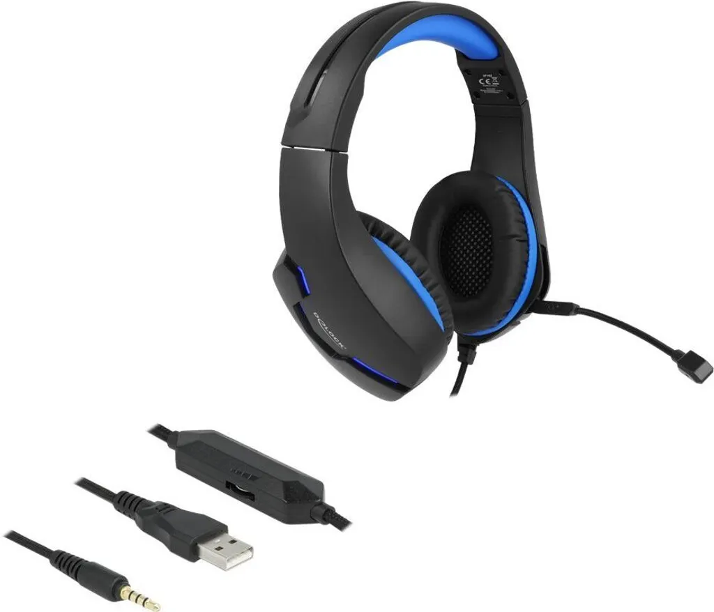 Recensione Cuffie Delock 27182: Headset Gaming e Office economico