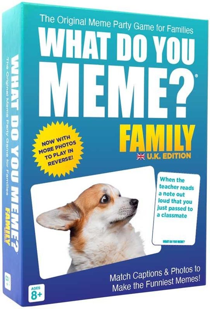 What Do You Meme? Family Edition Gesellschaftsspiel für Kinder und Familien