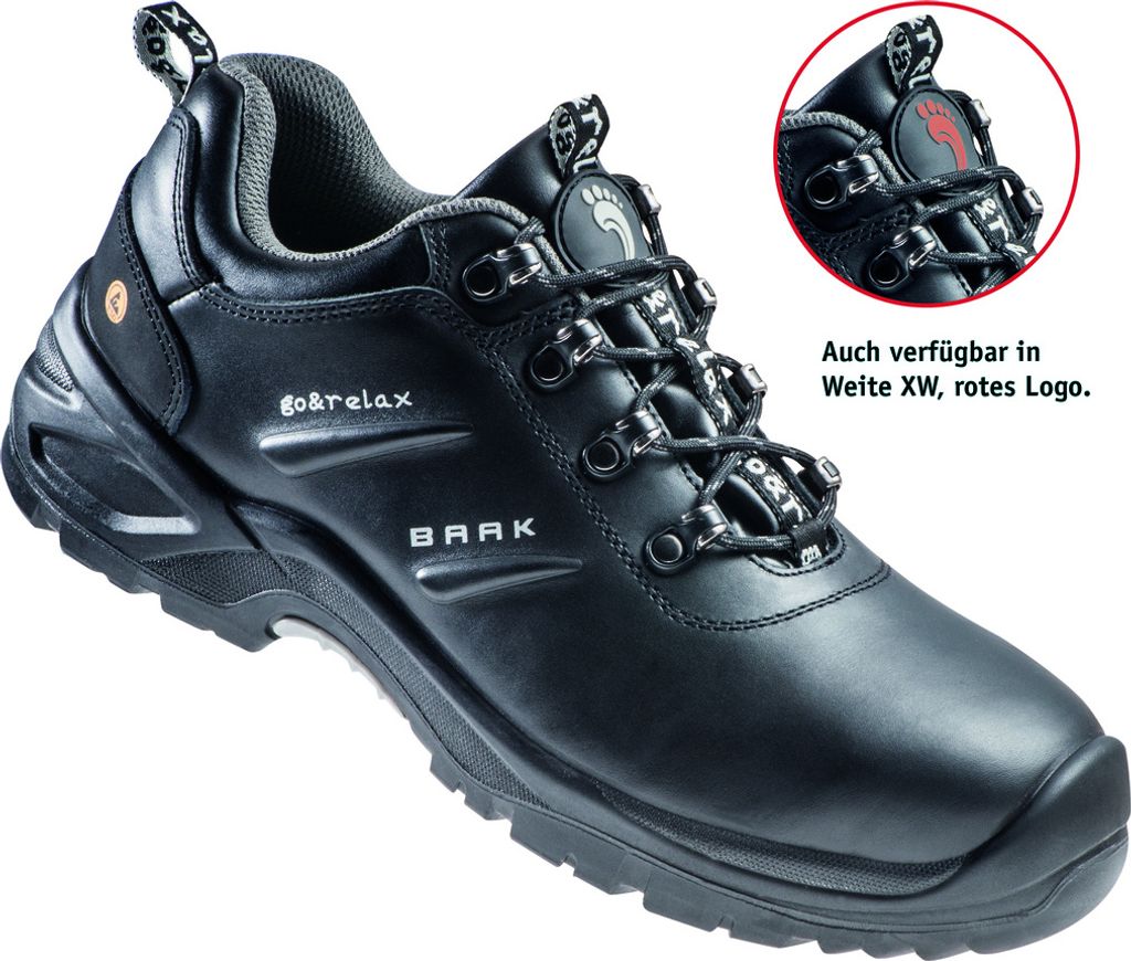 BAAK Halbschuh HARRIS 7214 S3 SRC ESD Weite 13/XW Gr. 40, Produktbild 