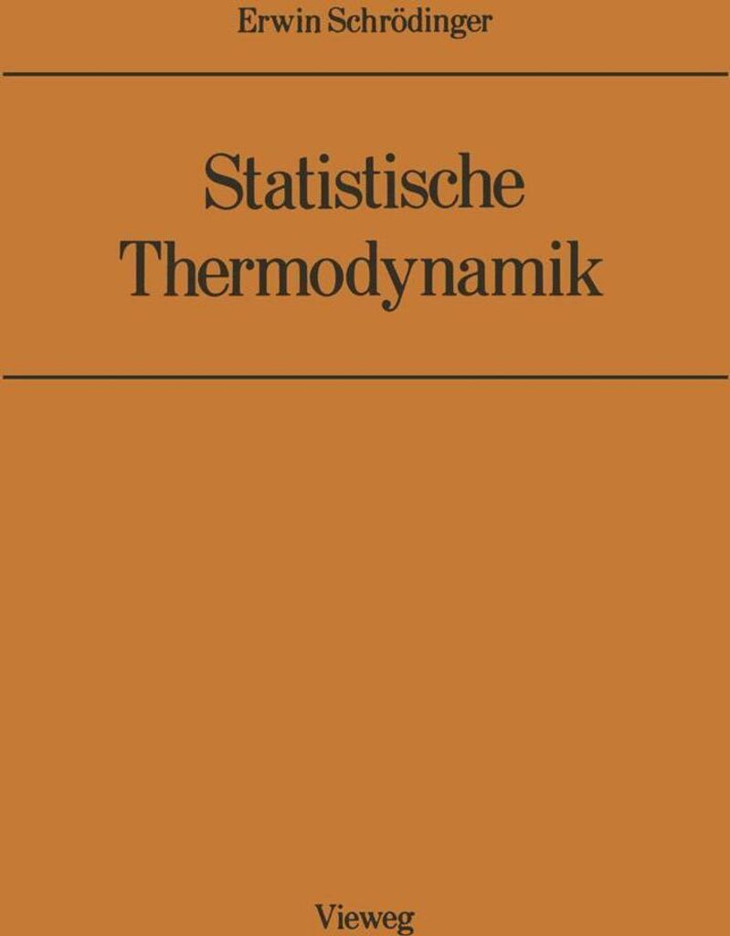 Statistische Thermodynamik