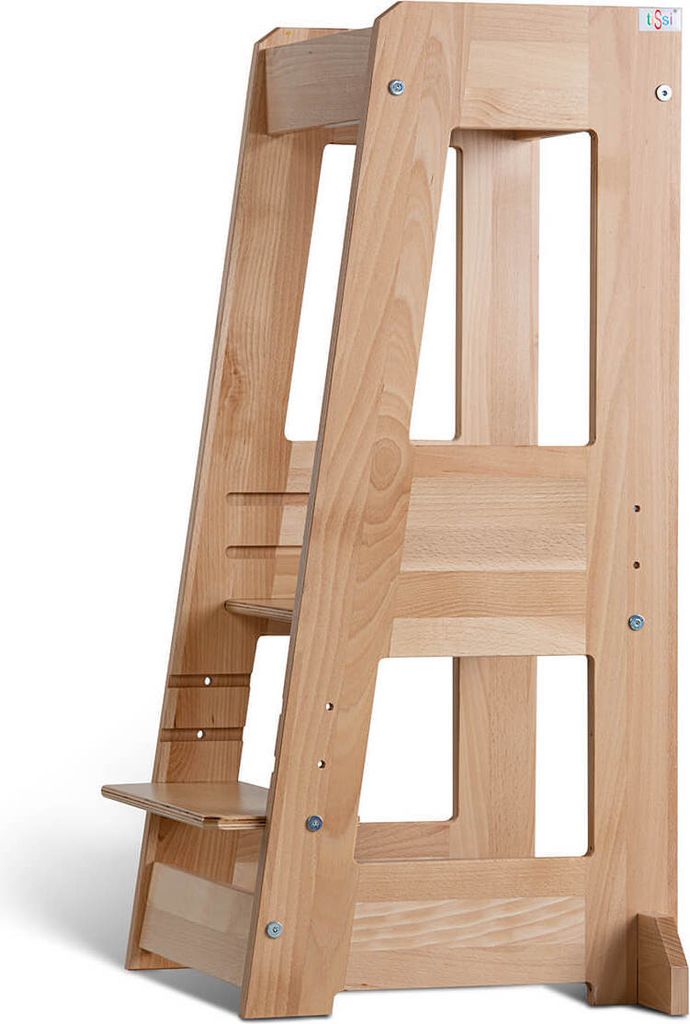 tiSsi Lernturm Felix Buche Natur höhenverstellbar Kinder Produktbild 