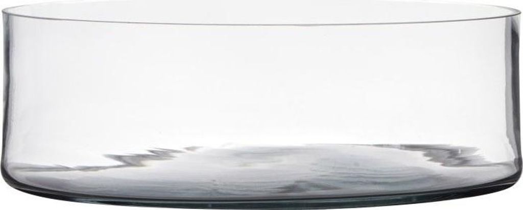 INNA-Glas Dekoschale ALEXIA, transparent, 11cm, Ø34cm - Glas Schale