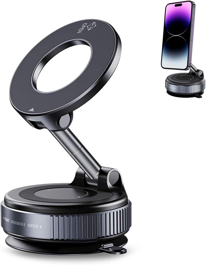 Magnetische Handyhalterung – Starker Saugnapf & 360° Produktbild 
