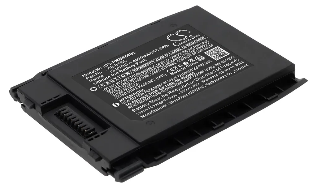 Batterie de rechange Li-ion pour scanner Point Mobile PM86 68-BTSC