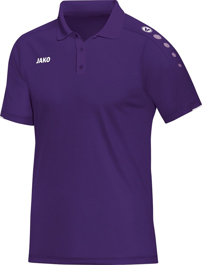 Jako Fußball Polo Classico Damen Poloshirt Polohemd lila Gr 40