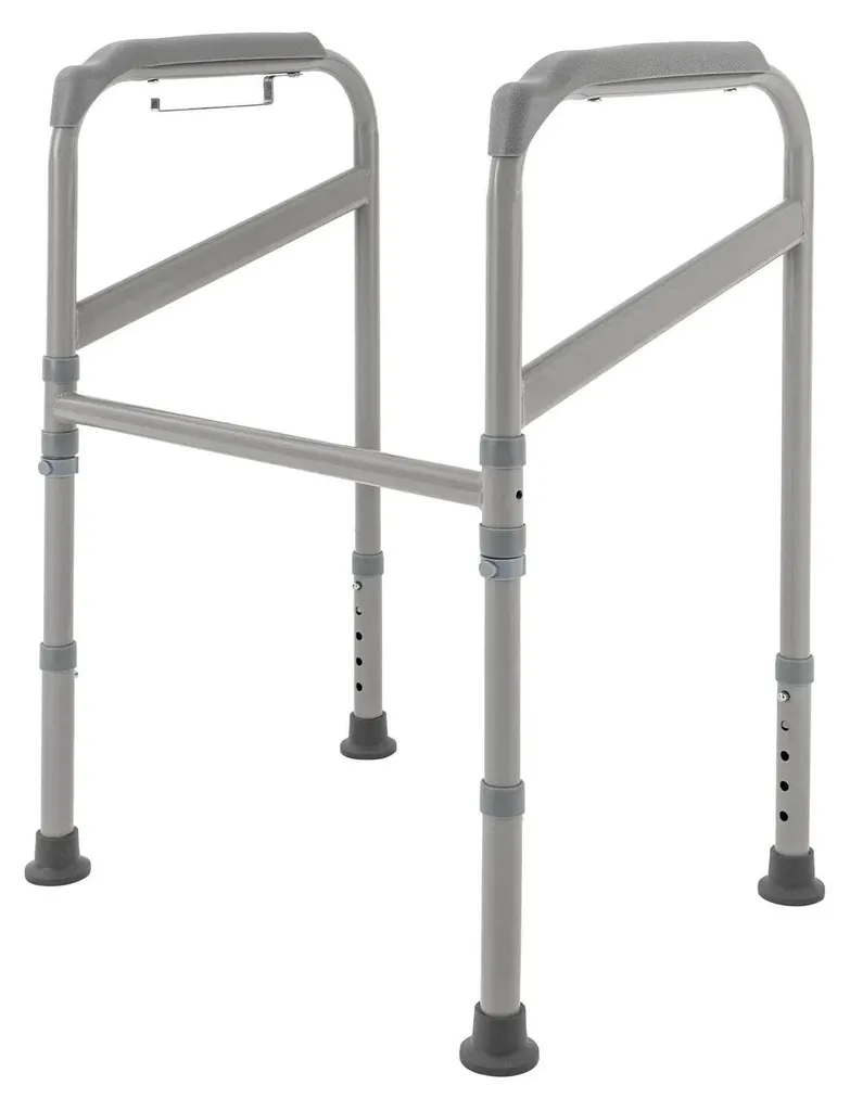 Cadre d'appui WC pour seniors avec hauteur réglable et charge 200 kg