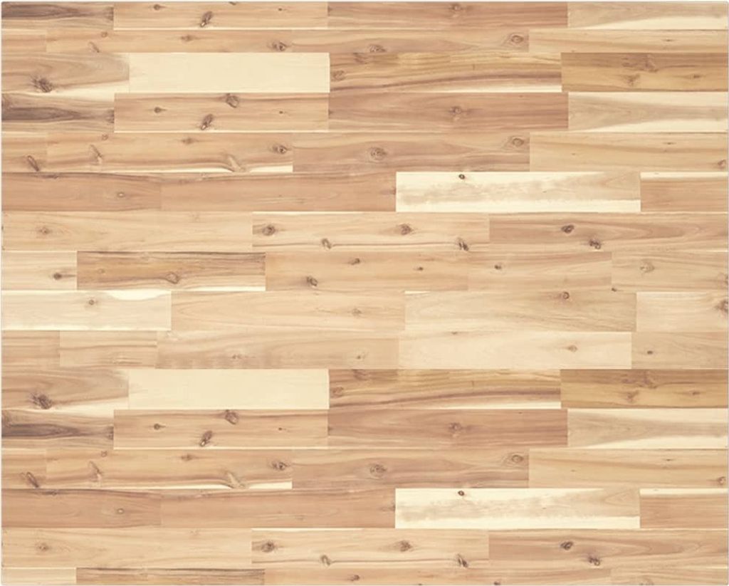 Schreibtischplatte Unbehandelt 100x80x2 cm Massivholz Akazie