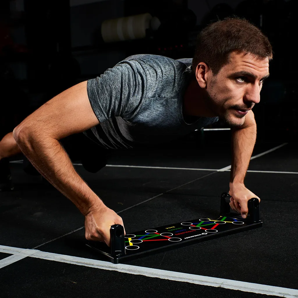 Multi-entraîneur Push Up contre Douleurs Poignets - Support Ergonomique