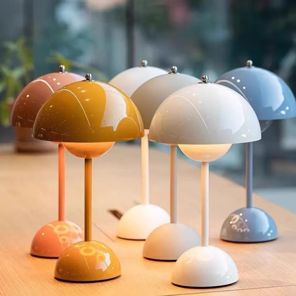 Kabellos Nachttischlampen,LED Tischlampe,Touch Dimmbare Produktbild 