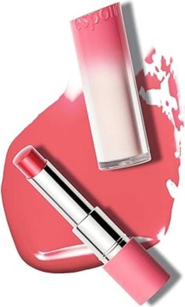 Espoir Nowear Lippenstift Balming Glow #08 Rosy Bunny 3 g - feuchtigkeitsspendender rosa Lippenstift