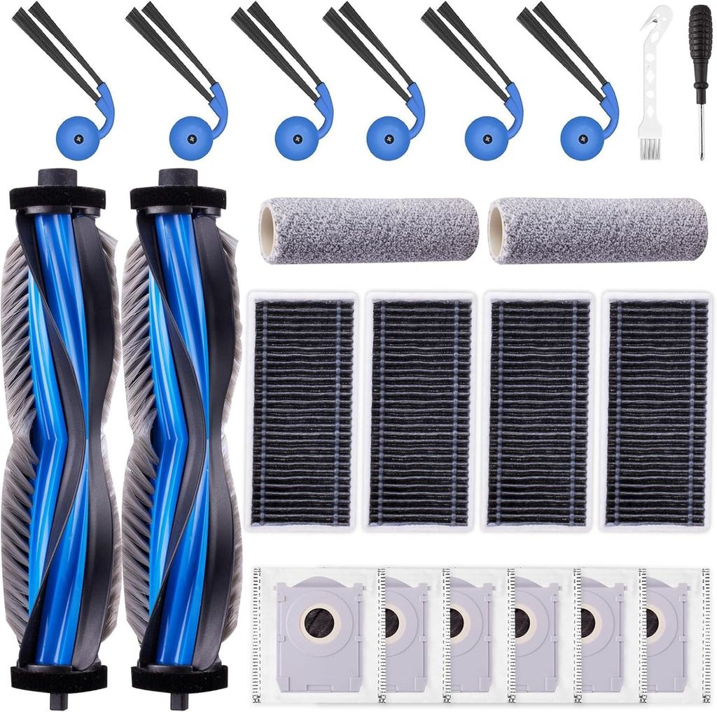 22 Stück Zubehörset für ECOVACS DEEBOT X9 PRO OMNI / X9 PRO Produktbild 