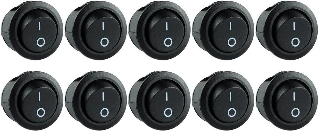 Wippschalter rund klein SK-7219 - Menge: 10