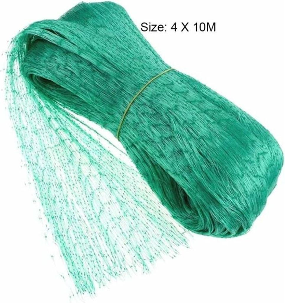 Vogelschutznetz, 4x10M Garten-Vogelschutznetz, Nylon-Vogelschutznetz zum Schutz von Pflanzen, Blumen und Gemüse