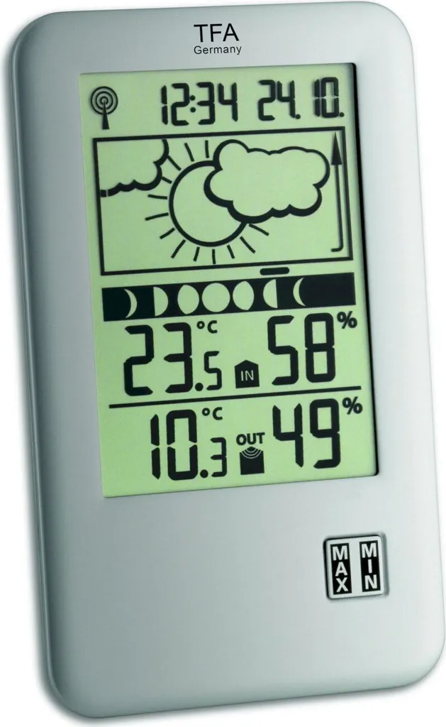 Station météo radio TFA NEO PLUS : fini les erreurs de prévision locale