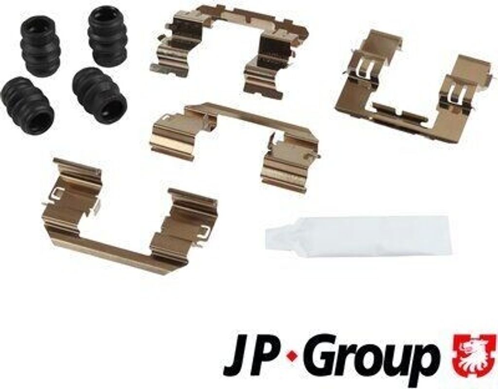 JP GROUP 4664001510 Zubehörsatz Scheibenbremsbelag Vorne für SUBARU FORESTER (SJ) XV (GP) IMPREZA Schrägheck (GR, GH, G3) IMPREZA Schrägheck (GP)