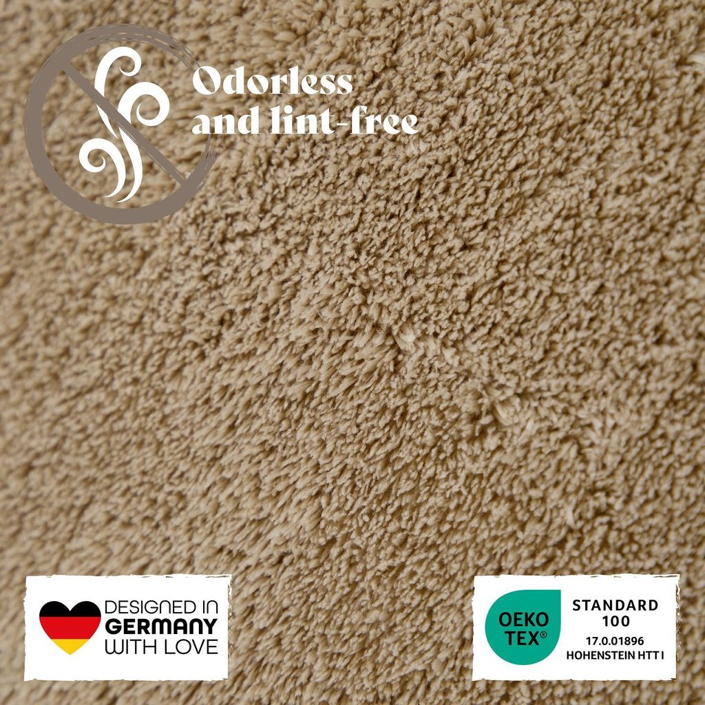 TT Home Teppich Wohnzimmer Kurzflor Anti-Rutsch Rückseite Produktbild 3